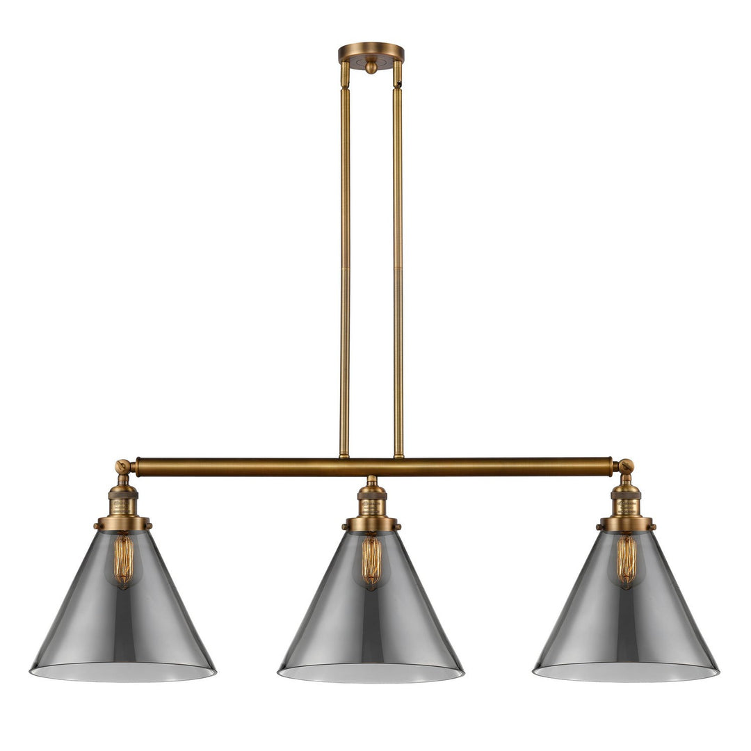 Innovations Franklin Restoration 213-BB-G43-L-LED Pendant Light - Brushed Brass