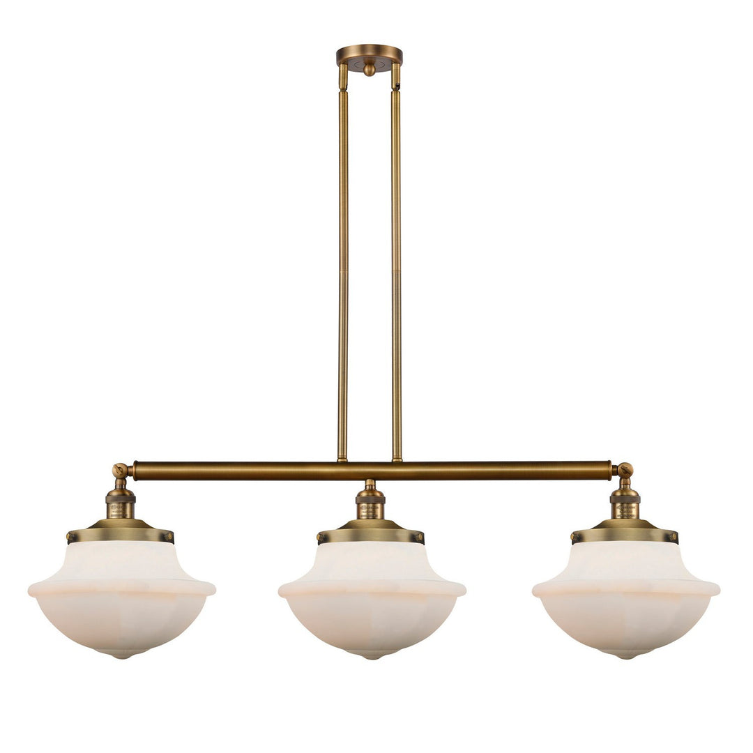 Innovations Franklin Restoration 213-BB-G541 Pendant Light - Brushed Brass