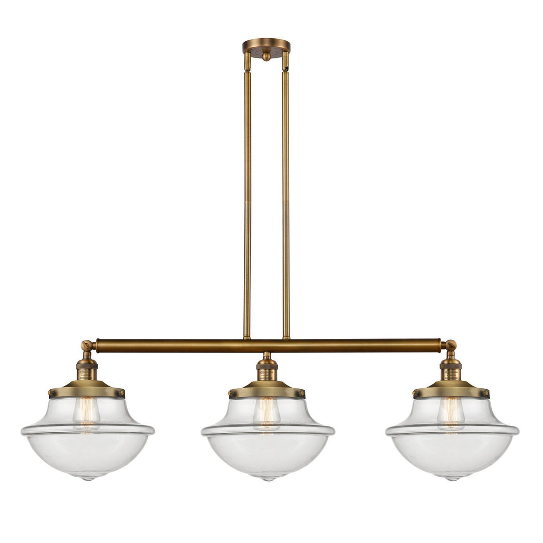 Innovations Franklin Restoration 213-BB-G542-LED Pendant Light - Brushed Brass