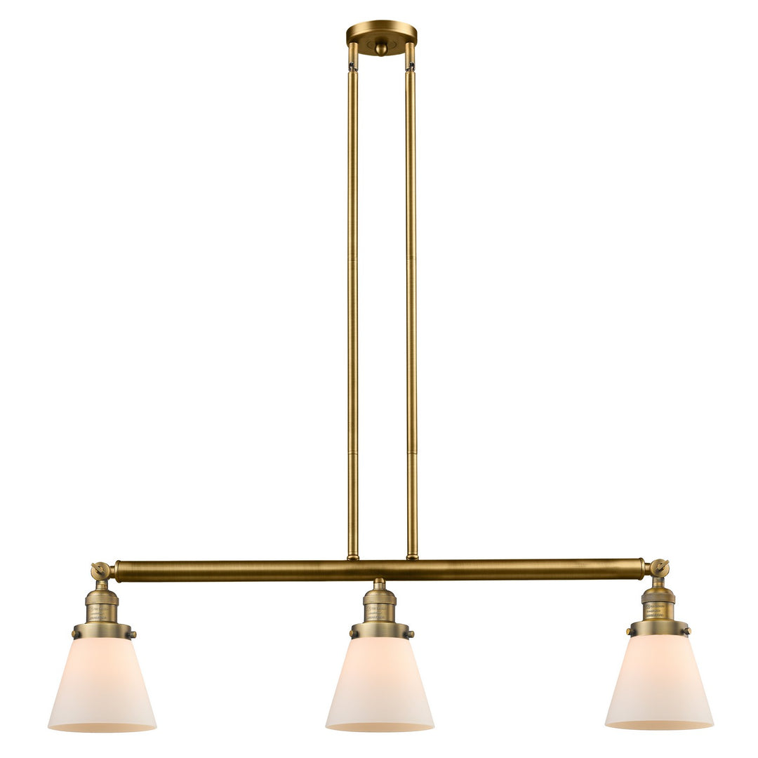 Innovations Franklin Restoration 213-BB-G61-LED Pendant Light - Brushed Brass