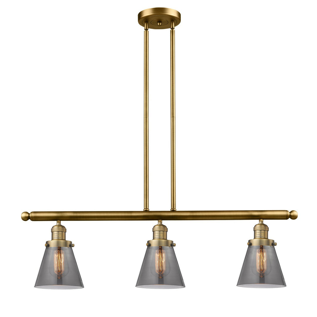 Innovations Franklin Restoration 213-BB-G63-LED Pendant Light - Brushed Brass