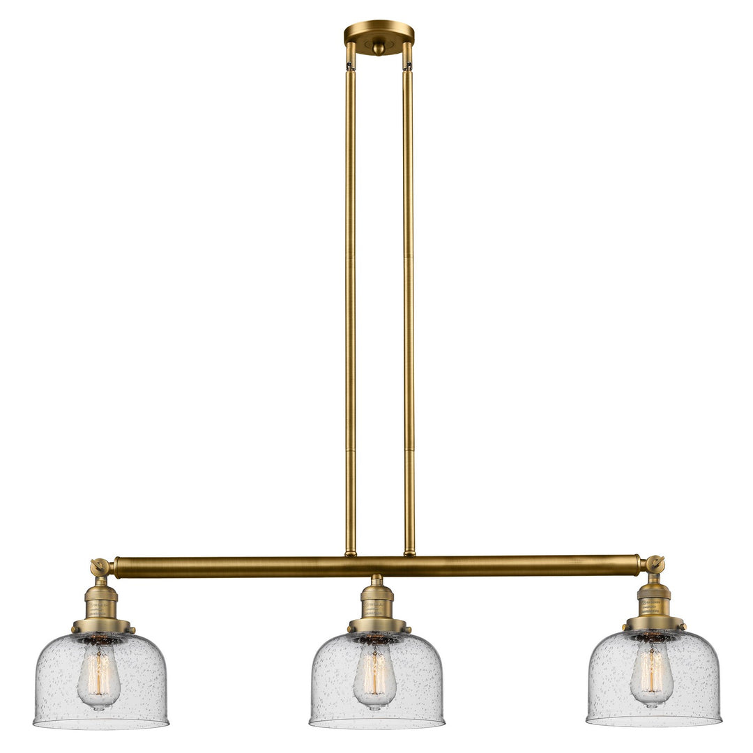 Innovations Franklin Restoration 213-BB-G74-LED Pendant Light - Brushed Brass