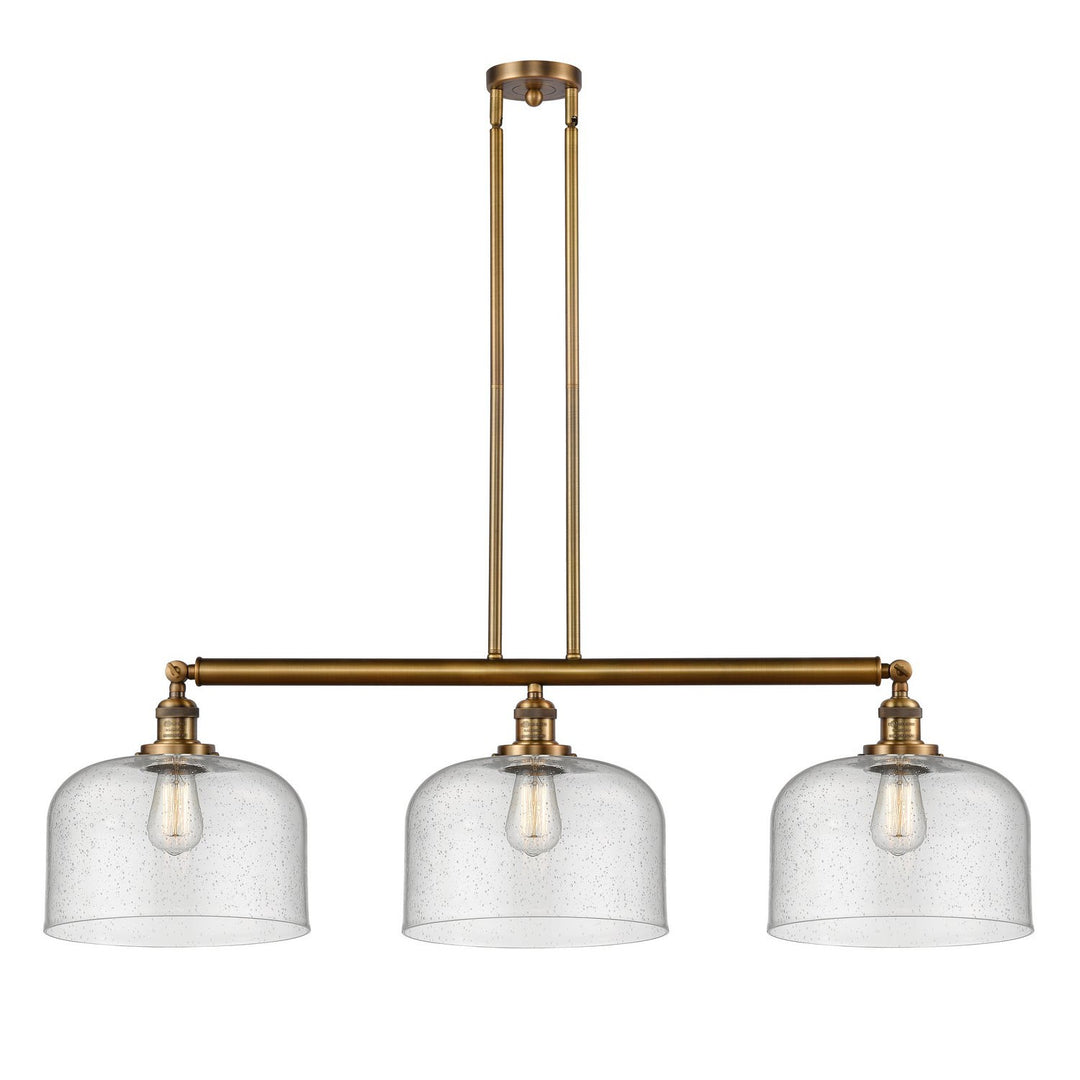 Innovations Franklin Restoration 213-BB-G74-L-LED Pendant Light - Brushed Brass
