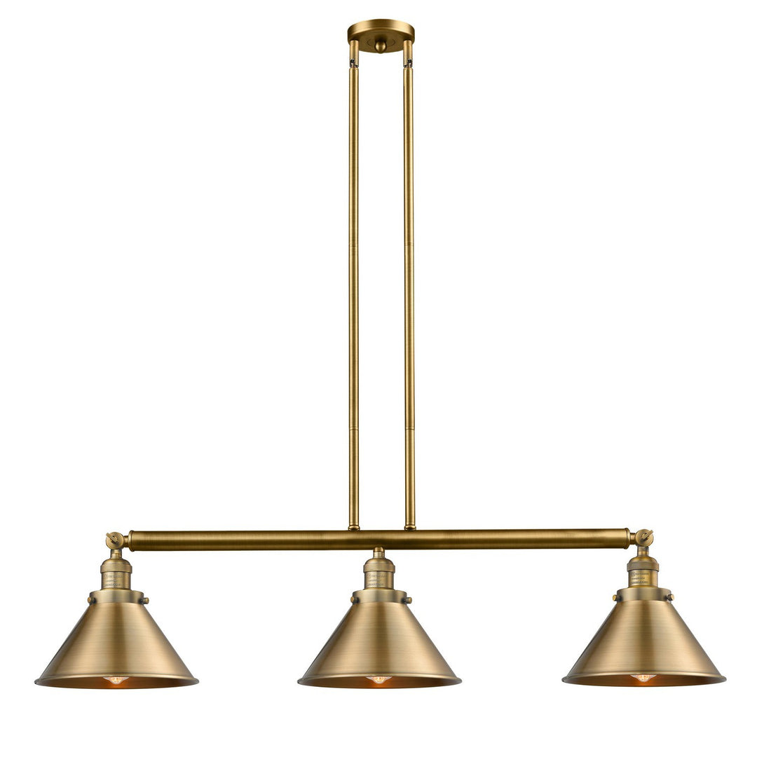 Innovations Franklin Restoration 213-BB-M10-BB-LED Pendant Light - Brushed Brass