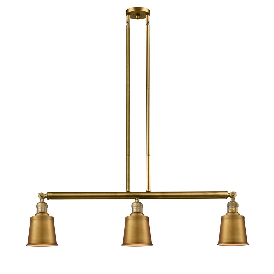 Innovations Franklin Restoration 213-BB-M9-BB Pendant Light - Brushed Brass