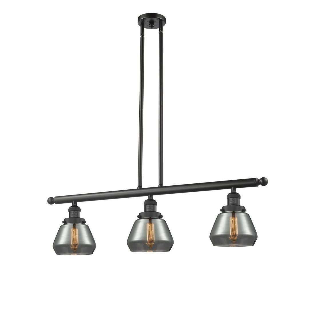 Innovations Franklin Restoration 213-BK-G173-LED Pendant Light - Matte Black