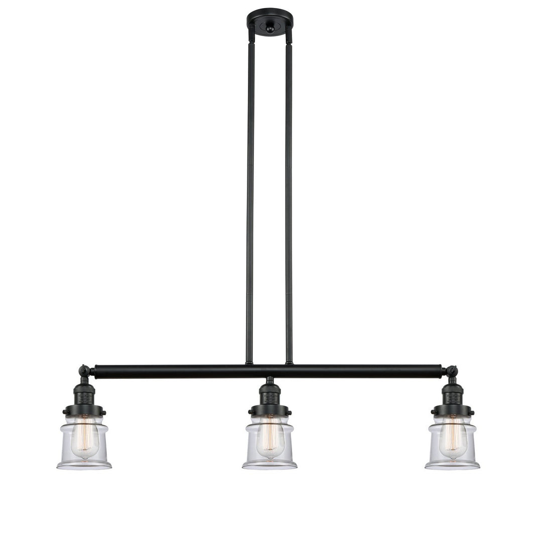 Innovations Franklin Restoration 213-BK-G182S-LED Pendant Light - Matte Black