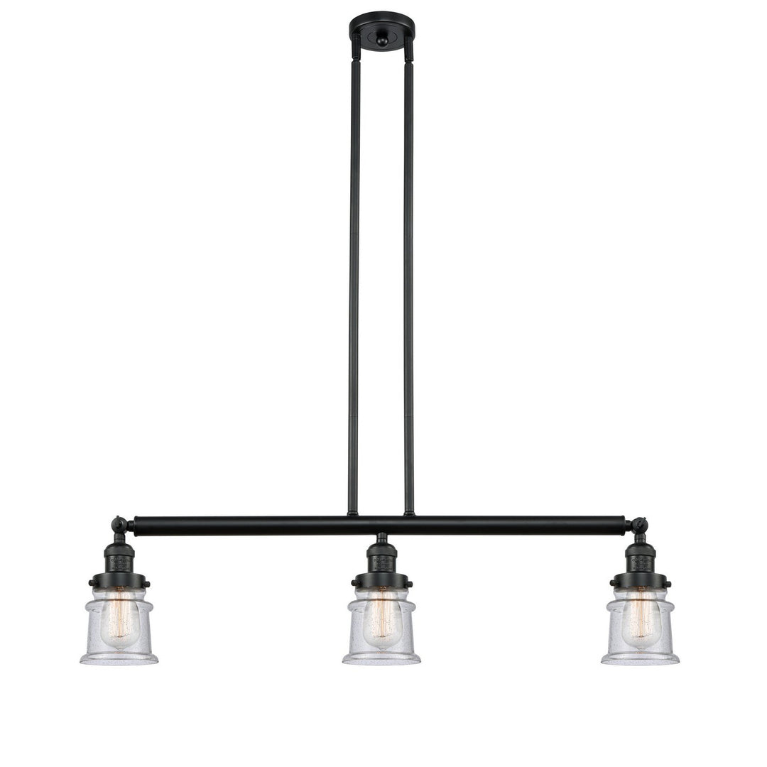 Innovations Franklin Restoration 213-BK-G184S Pendant Light - Matte Black