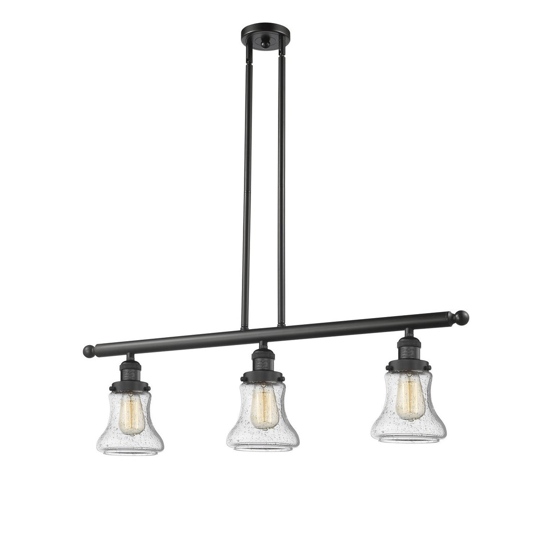 Innovations Franklin Restoration 213-BK-G194 Pendant Light - Matte Black