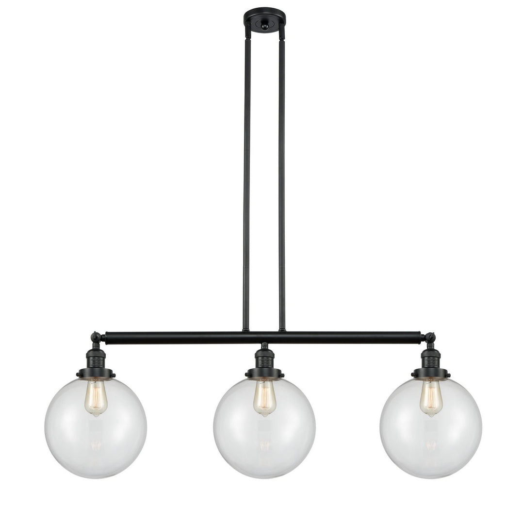 Innovations Franklin Restoration 213-BK-G202-10 Pendant Light - Matte Black
