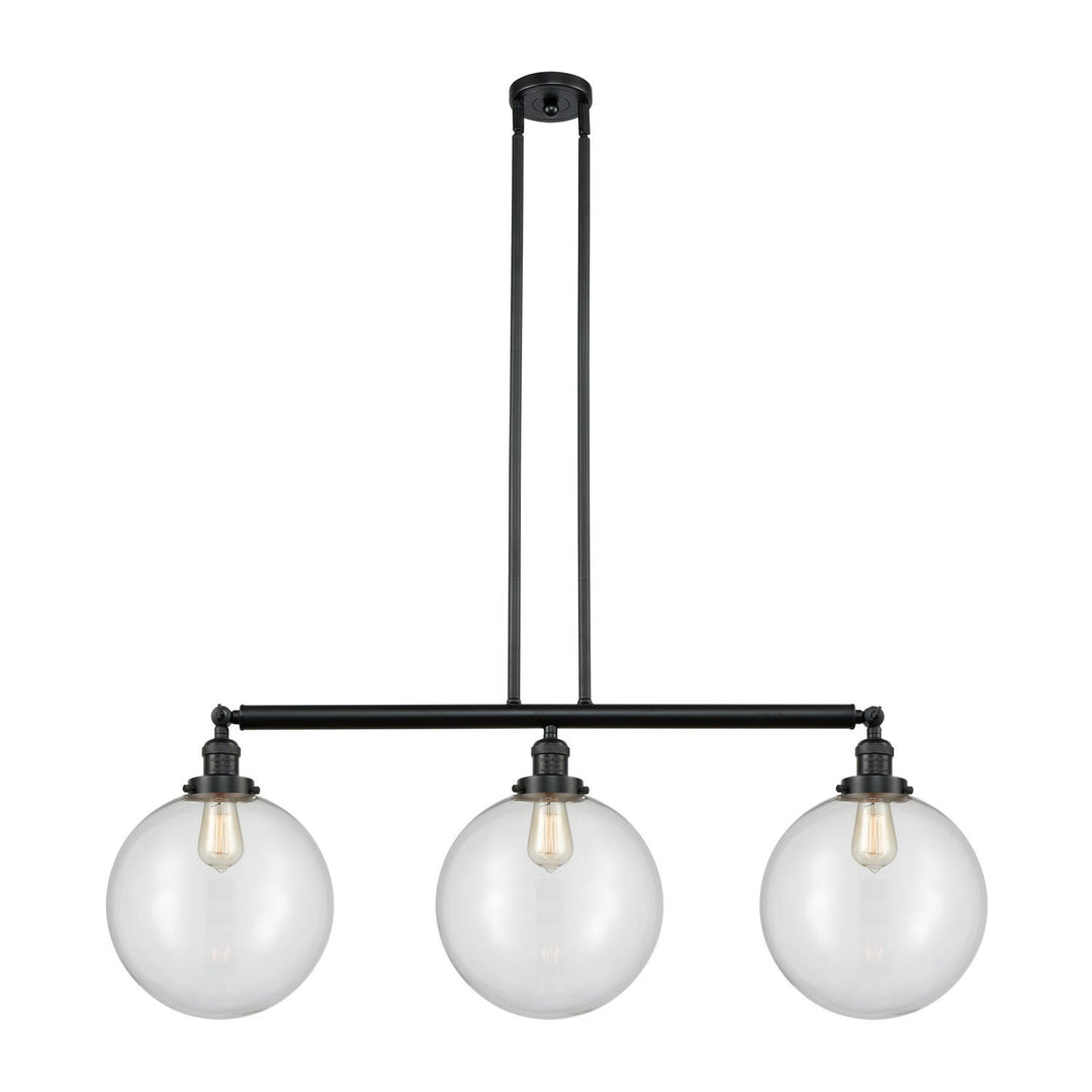 Innovations Franklin Restoration 213-BK-G202-12-LED Pendant Light - Matte Black
