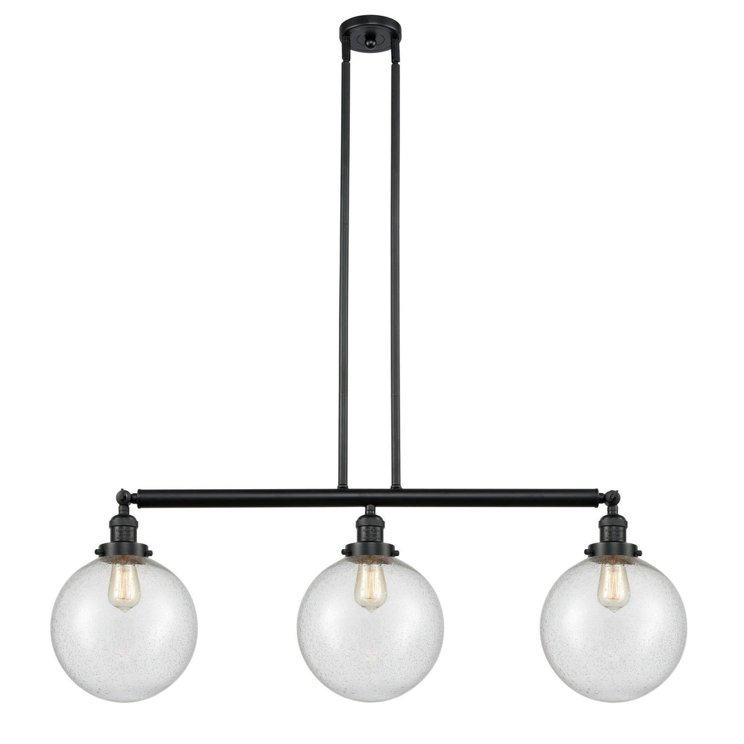Innovations Franklin Restoration 213-BK-G204-10-LED Pendant Light - Matte Black