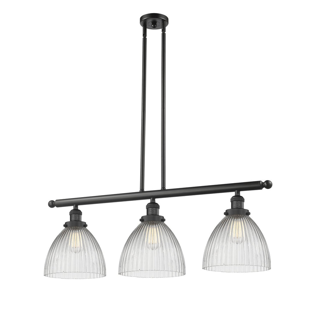 Innovations Franklin Restoration 213-BK-G222-LED Pendant Light - Matte Black