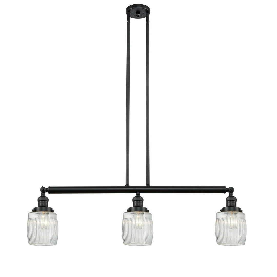 Innovations Franklin Restoration 213-BK-G302 Pendant Light - Matte Black