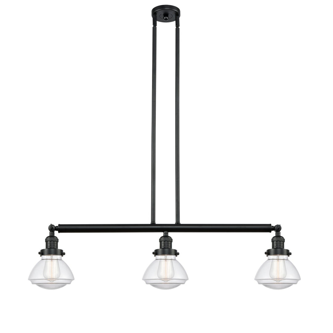 Innovations Franklin Restoration 213-BK-G322 Pendant Light - Matte Black