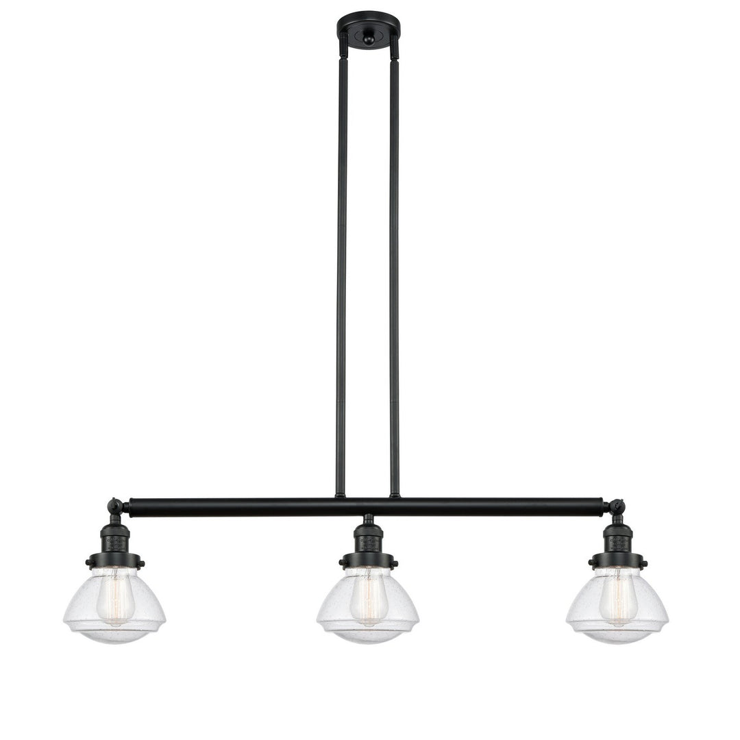 Innovations Franklin Restoration 213-BK-G324 Pendant Light - Matte Black