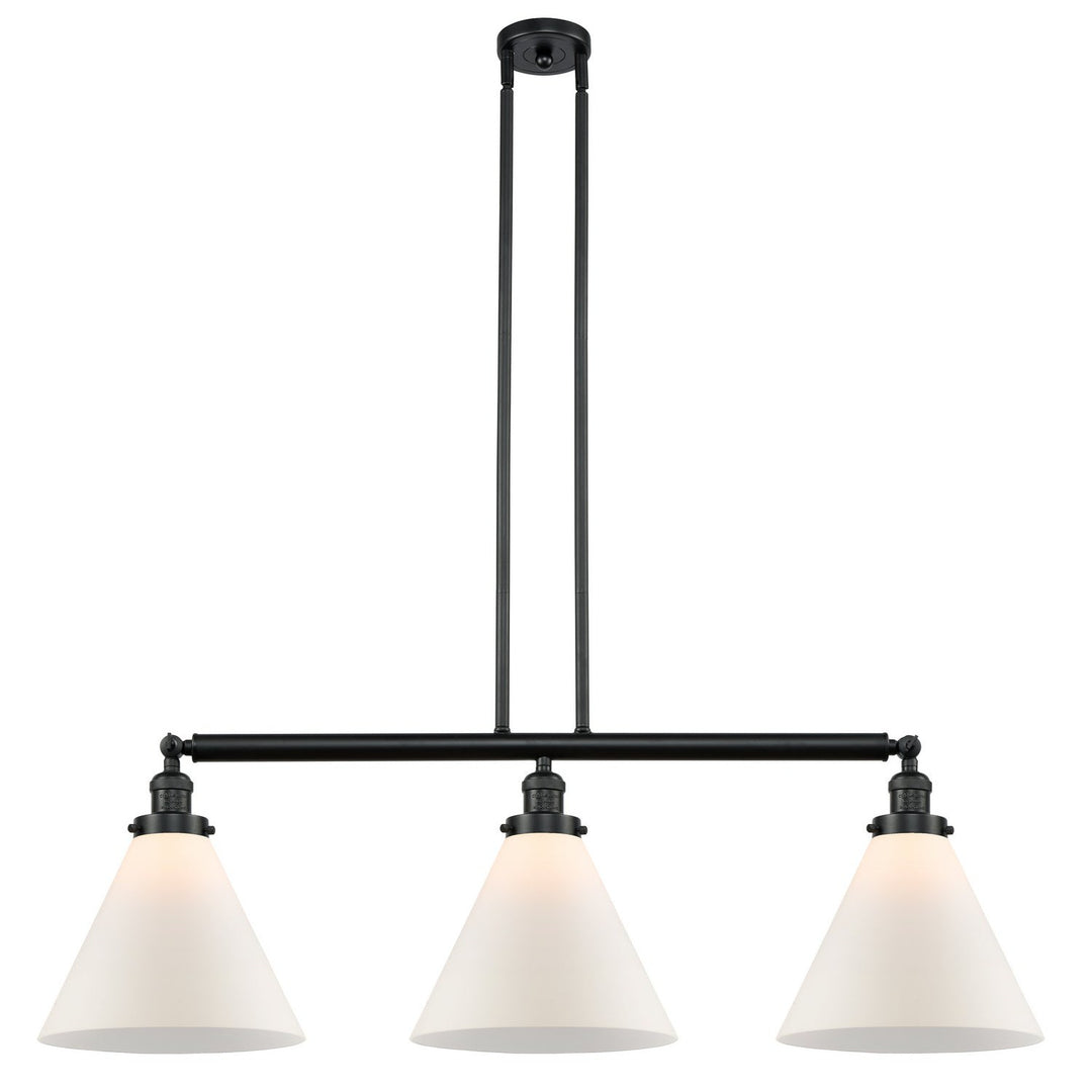 Innovations Franklin Restoration 213-BK-G41-L Pendant Light - Matte Black