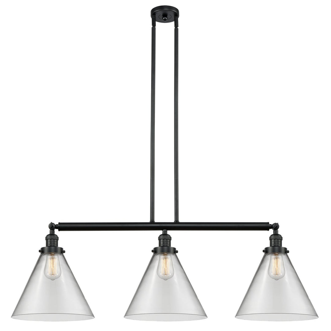 Innovations Franklin Restoration 213-BK-G42-L-LED Pendant Light - Matte Black