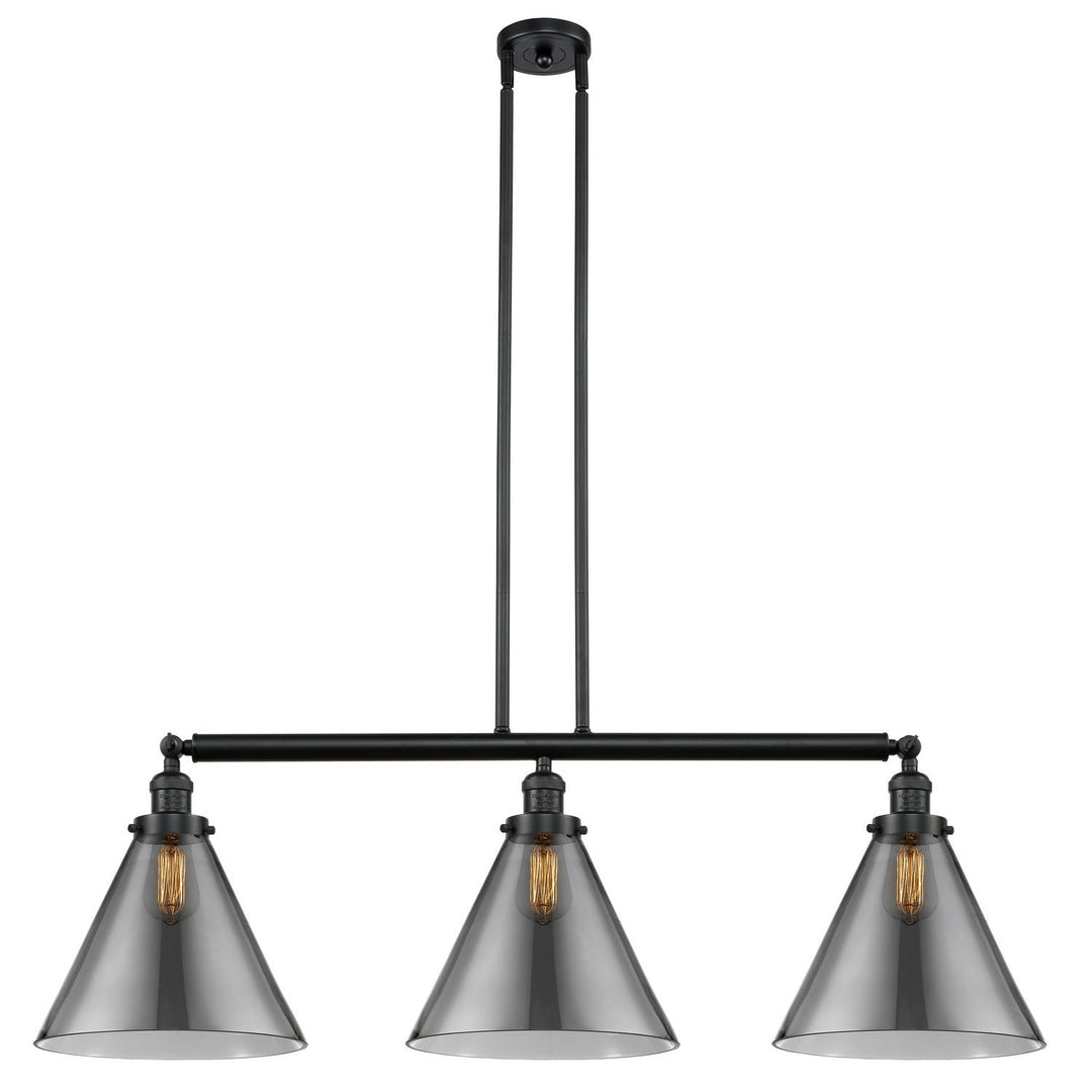 Innovations Franklin Restoration 213-BK-G43-L-LED Pendant Light - Matte Black