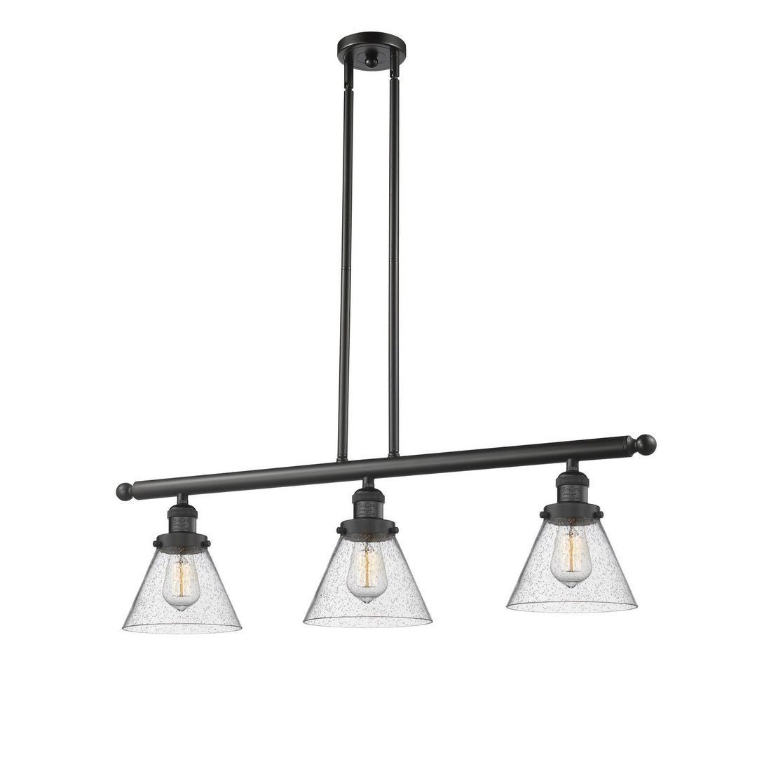 Innovations Franklin Restoration 213-BK-G44-LED Pendant Light - Matte Black