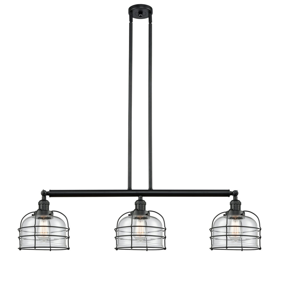 Innovations Franklin Restoration 213-BK-G72-CE-LED Pendant Light - Matte Black