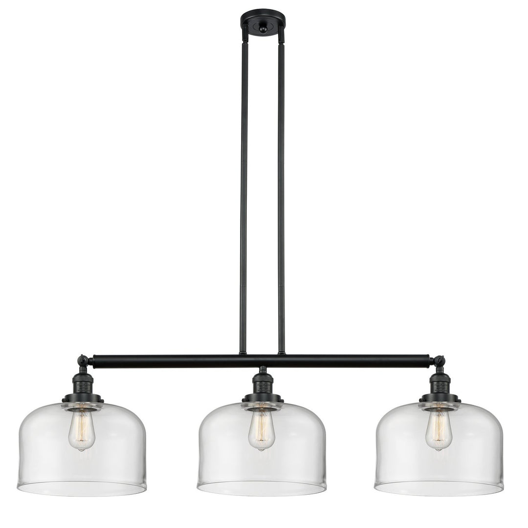 Innovations Franklin Restoration 213-BK-G72-L Pendant Light - Matte Black