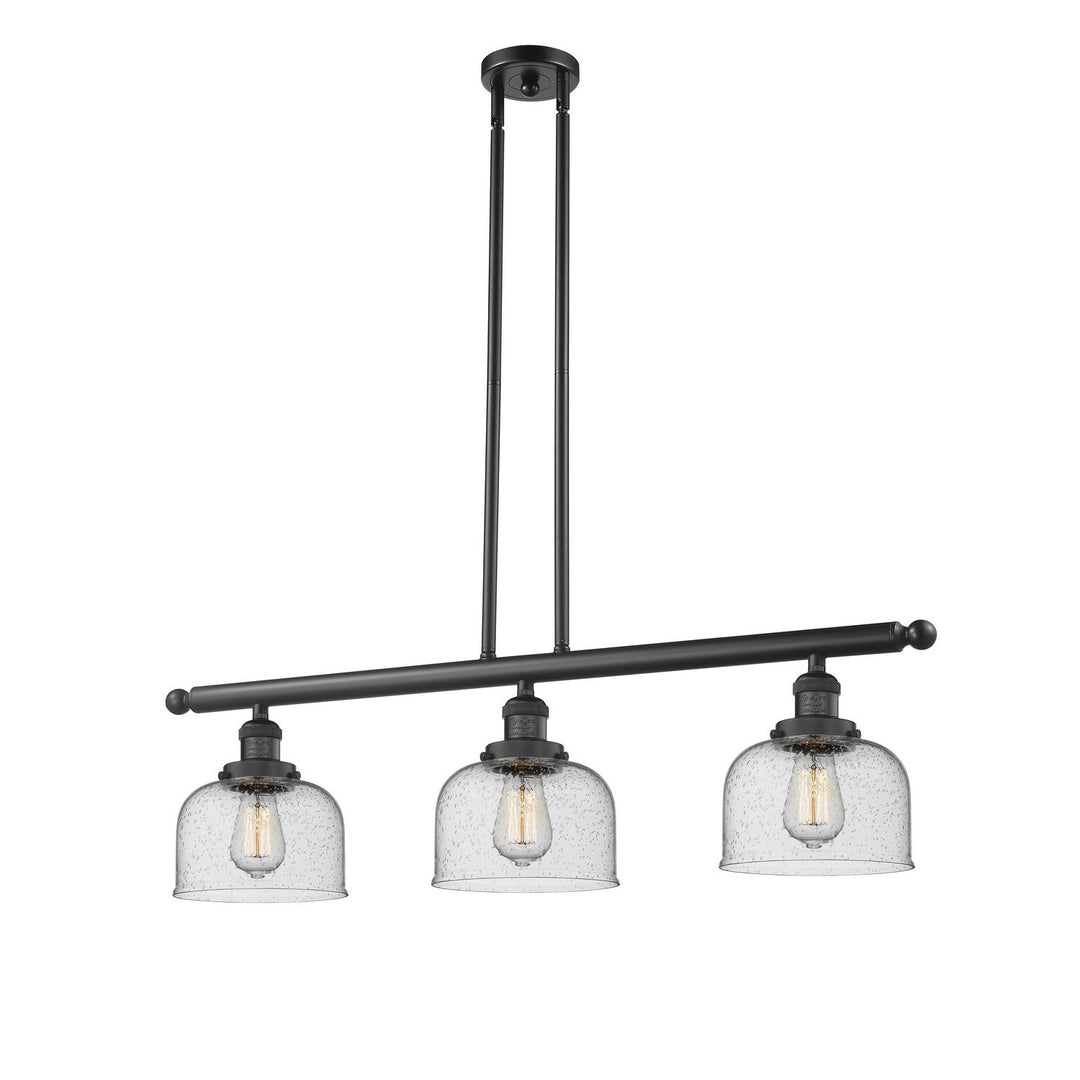 Innovations Franklin Restoration 213-BK-G74 Pendant Light - Matte Black