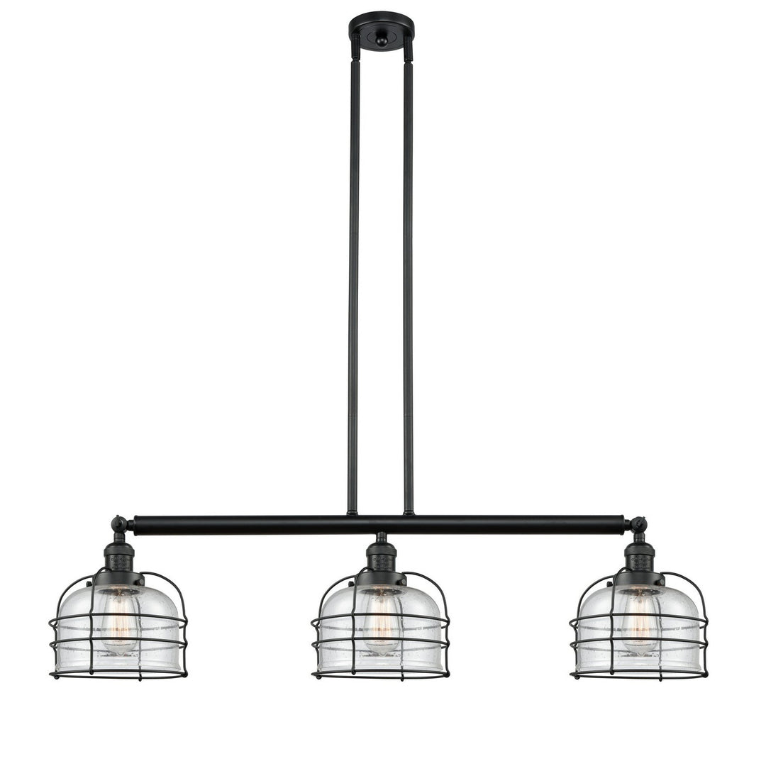 Innovations Franklin Restoration 213-BK-G74-CE-LED Pendant Light - Matte Black
