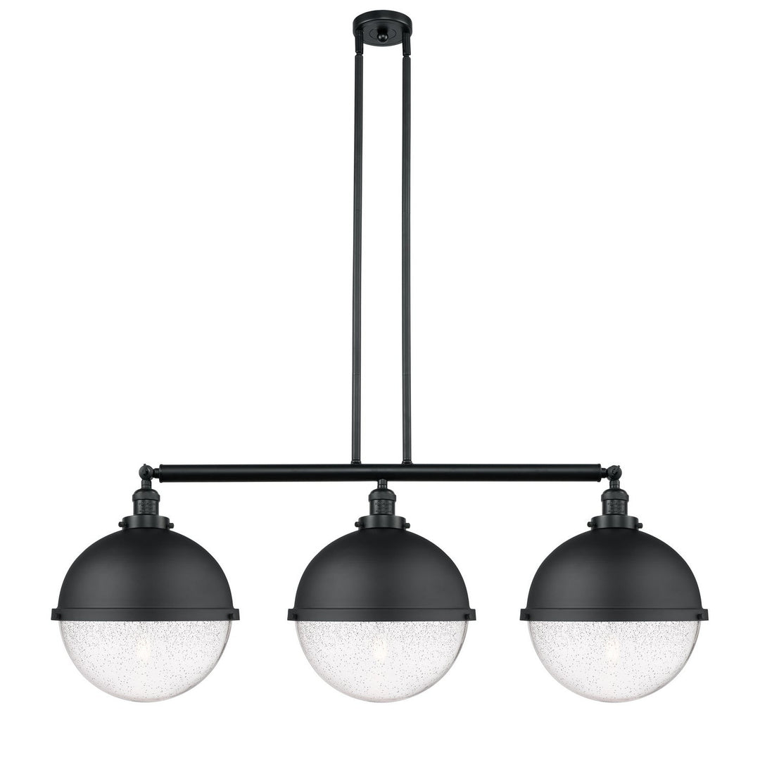 Innovations Franklin Restoration 213-BK-HFS-124-BK Pendant Light - Matte Black