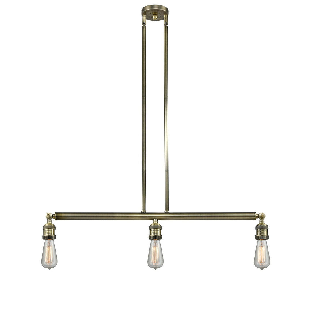 Innovations Franklin Restoration 213NH-AB-LED Pendant Light - Antique Brass