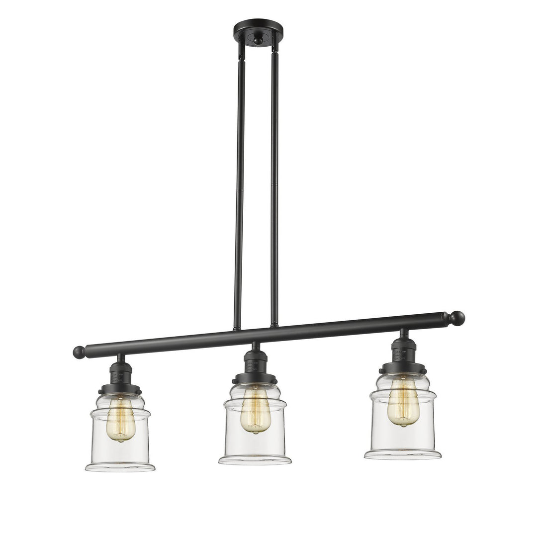 Innovations Franklin Restoration 213-OB-G182-LED Pendant Light - Oil Rubbed Bronze