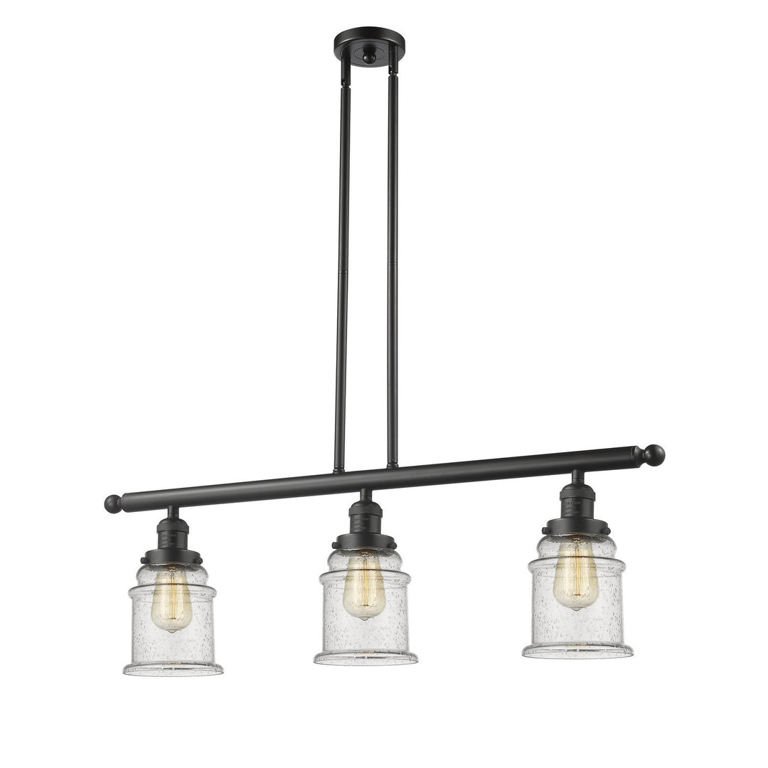 Innovations Franklin Restoration 213-OB-G184 Pendant Light - Oil Rubbed Bronze