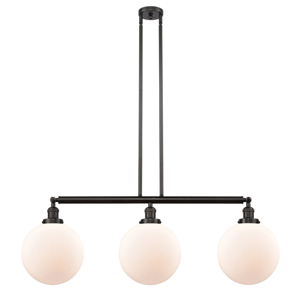 Innovations Franklin Restoration 213-OB-G201-10 Pendant Light - Oil Rubbed Bronze