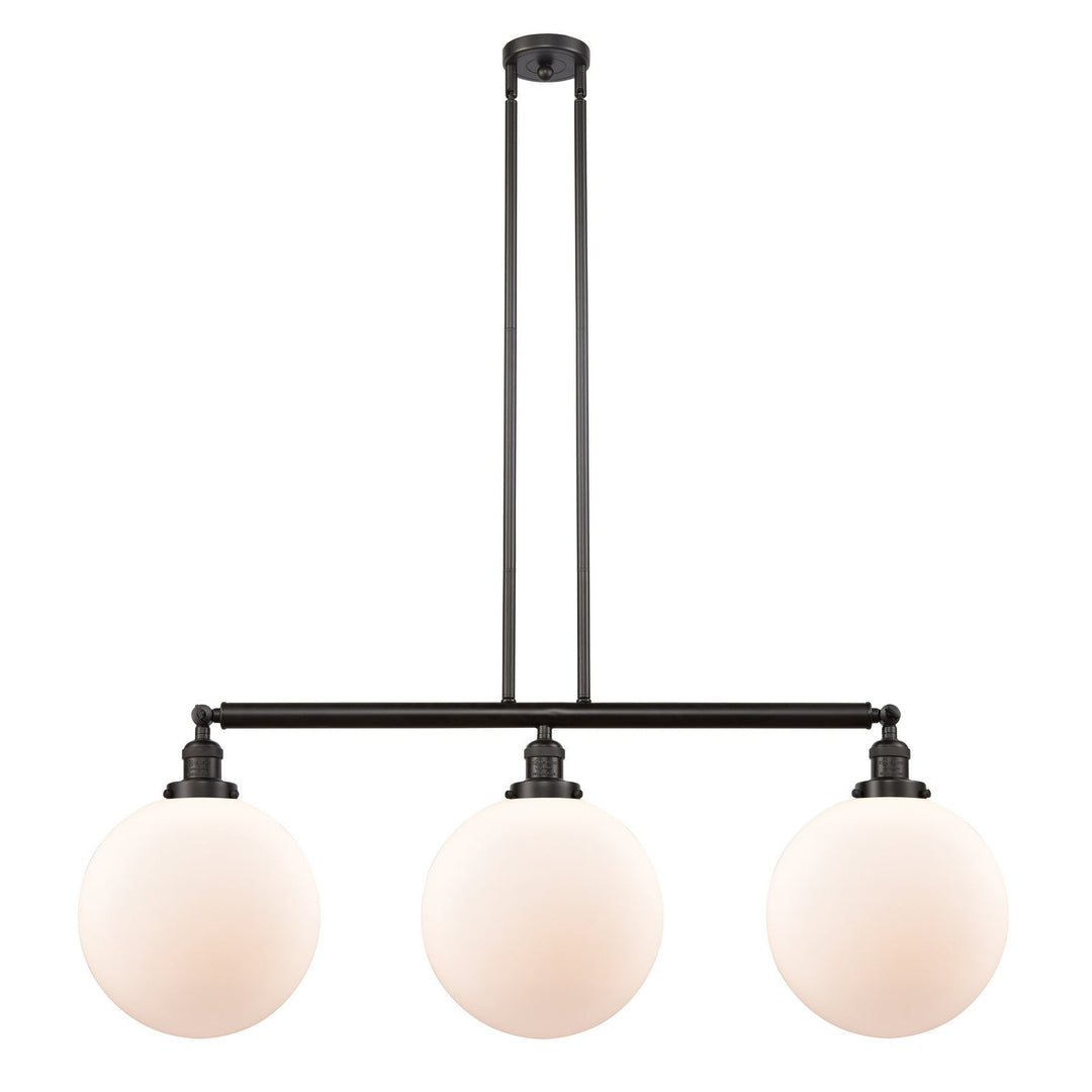 Innovations Franklin Restoration 213-OB-G201-12-LED Pendant Light - Oil Rubbed Bronze