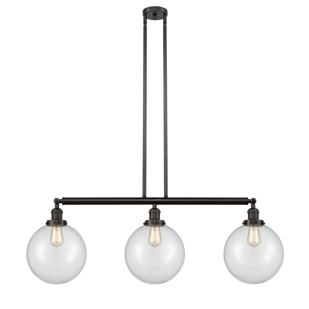 Innovations Franklin Restoration 213-OB-G202-10-LED Pendant Light - Oil Rubbed Bronze