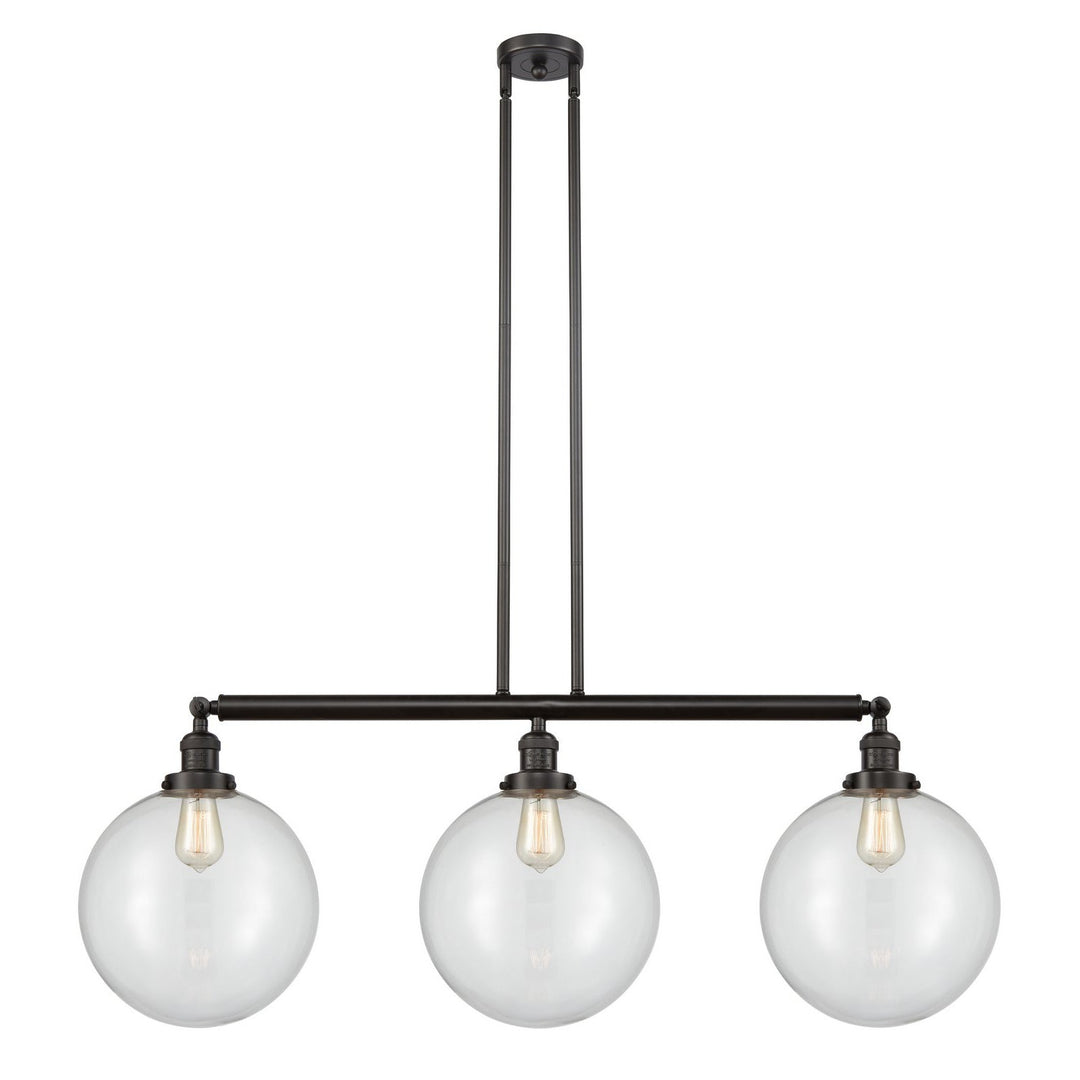Innovations Franklin Restoration 213-OB-G202-12-LED Pendant Light - Oil Rubbed Bronze