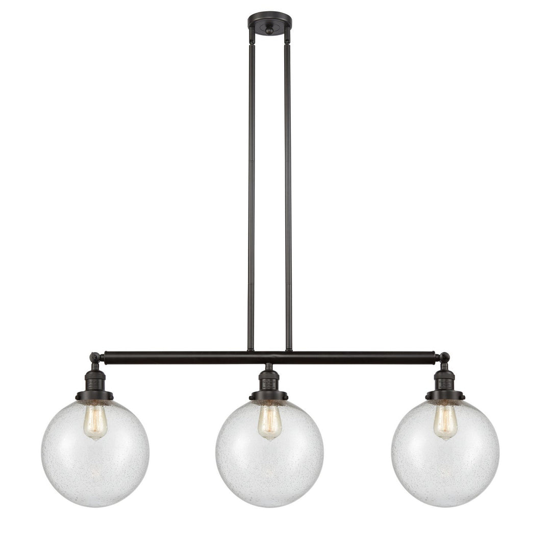 Innovations Franklin Restoration 213-OB-G204-10 Pendant Light - Oil Rubbed Bronze
