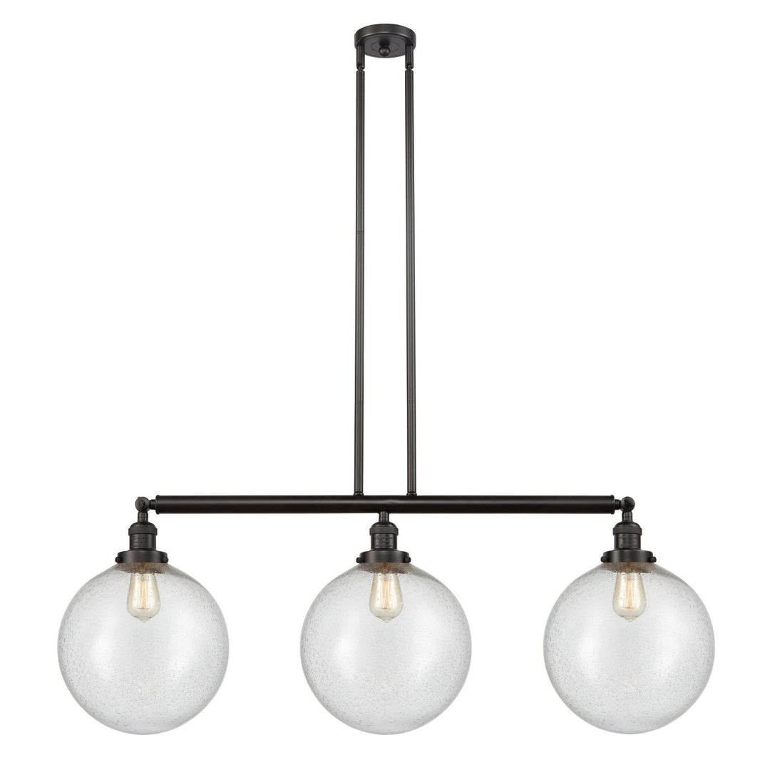 Innovations Franklin Restoration 213-OB-G204-12-LED Pendant Light - Oil Rubbed Bronze