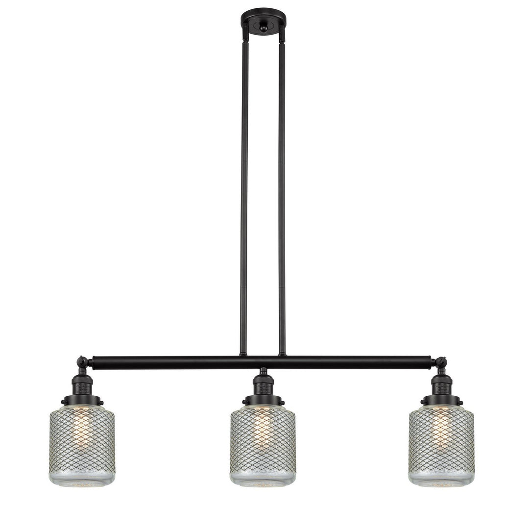 Innovations Franklin Restoration 213-OB-G262-LED Pendant Light - Oil Rubbed Bronze