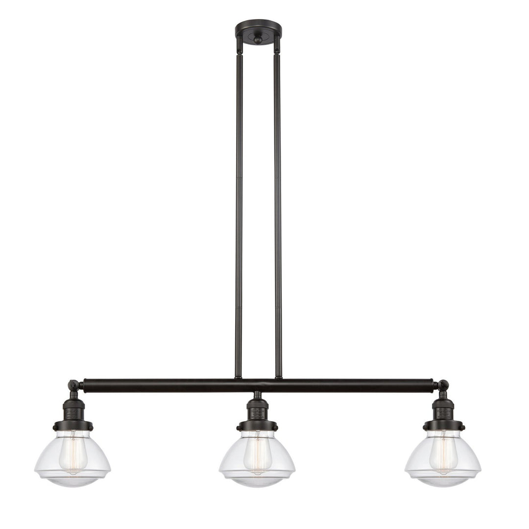 Innovations Franklin Restoration 213-OB-G322 Pendant Light - Oil Rubbed Bronze