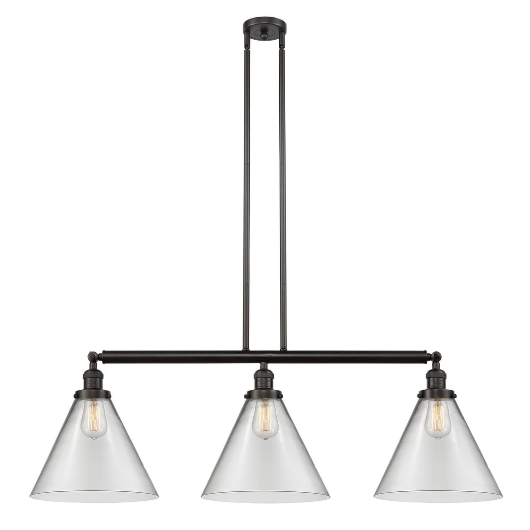 Innovations Franklin Restoration 213-OB-G42-L Pendant Light - Oil Rubbed Bronze