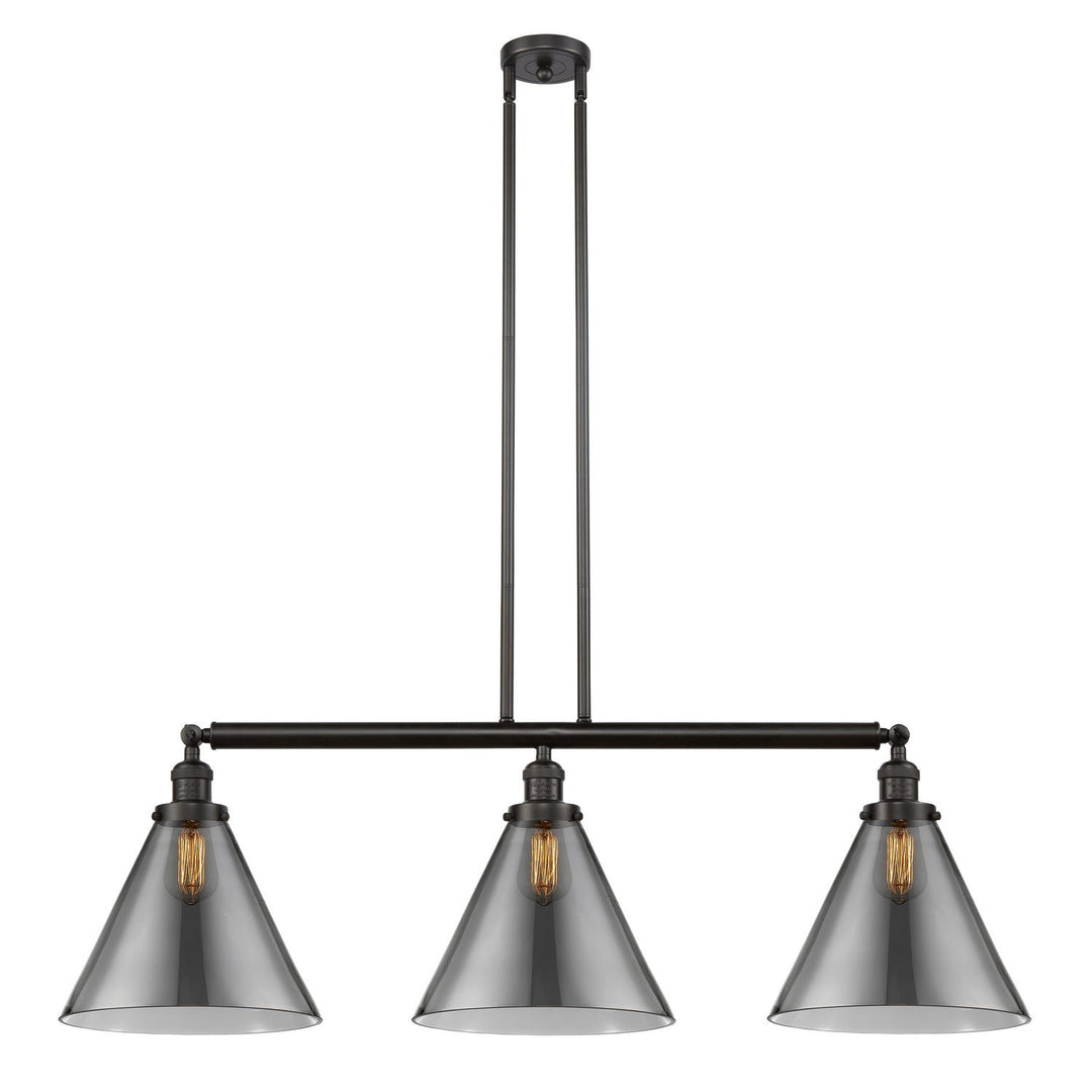 Innovations Franklin Restoration 213-OB-G43-L-LED Pendant Light - Oil Rubbed Bronze