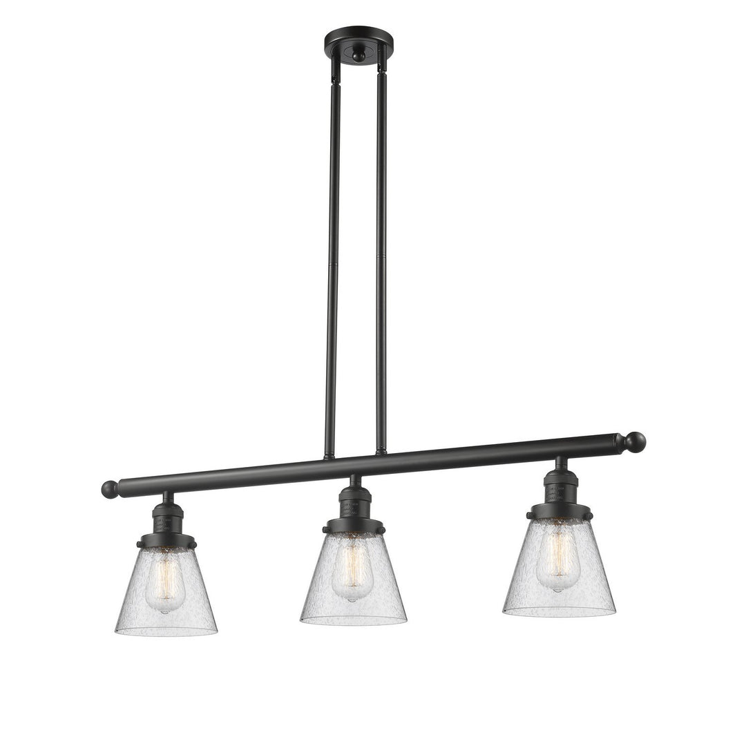 Innovations Franklin Restoration 213-OB-G64-LED Pendant Light - Oil Rubbed Bronze