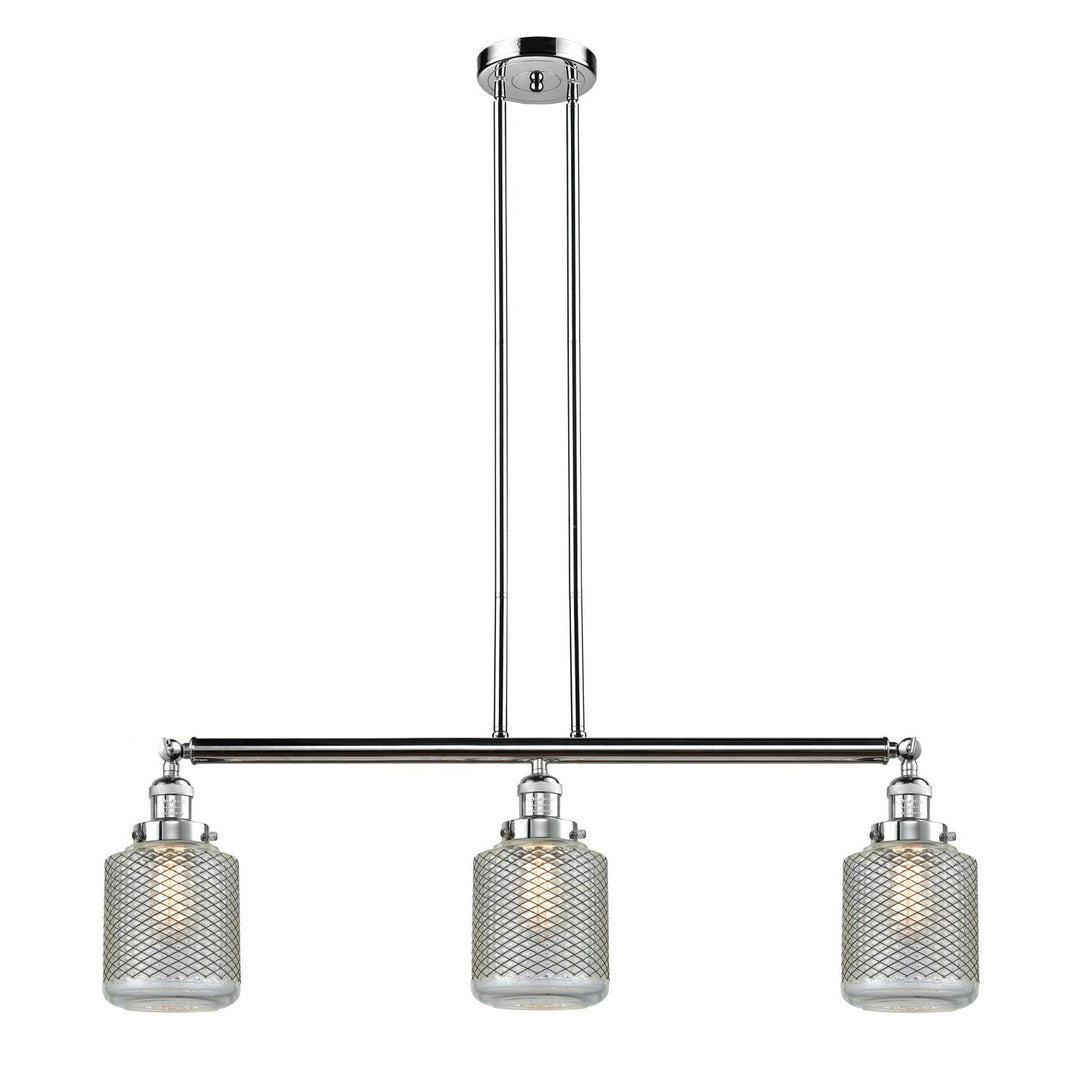 Innovations Franklin Restoration 213-PC-G262 Pendant Light - Polished Chrome