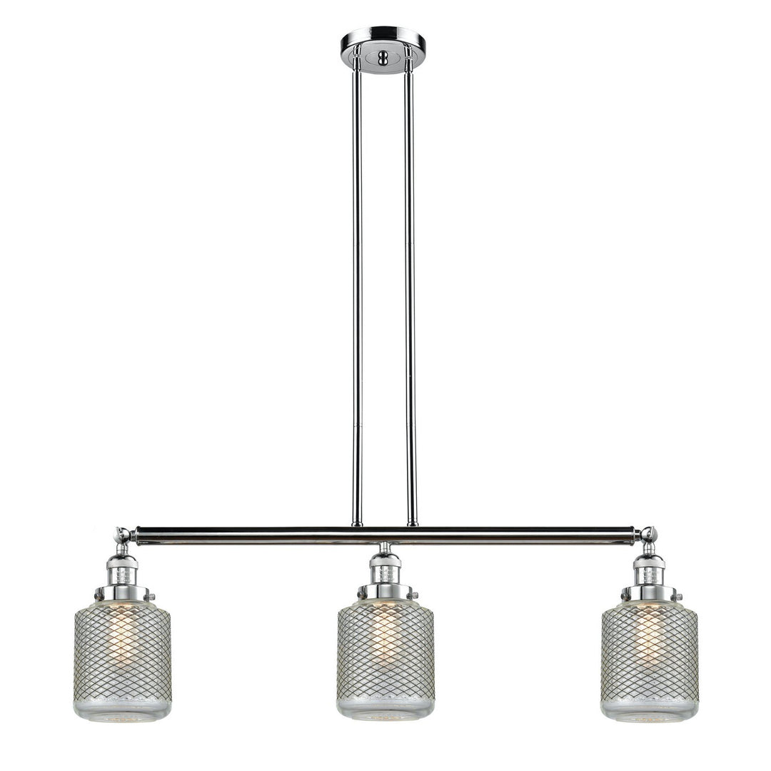 Innovations Franklin Restoration 213-PC-G262-LED Pendant Light - Polished Chrome