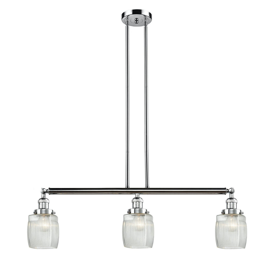 Innovations Franklin Restoration 213-PC-G302-LED Pendant Light - Polished Chrome