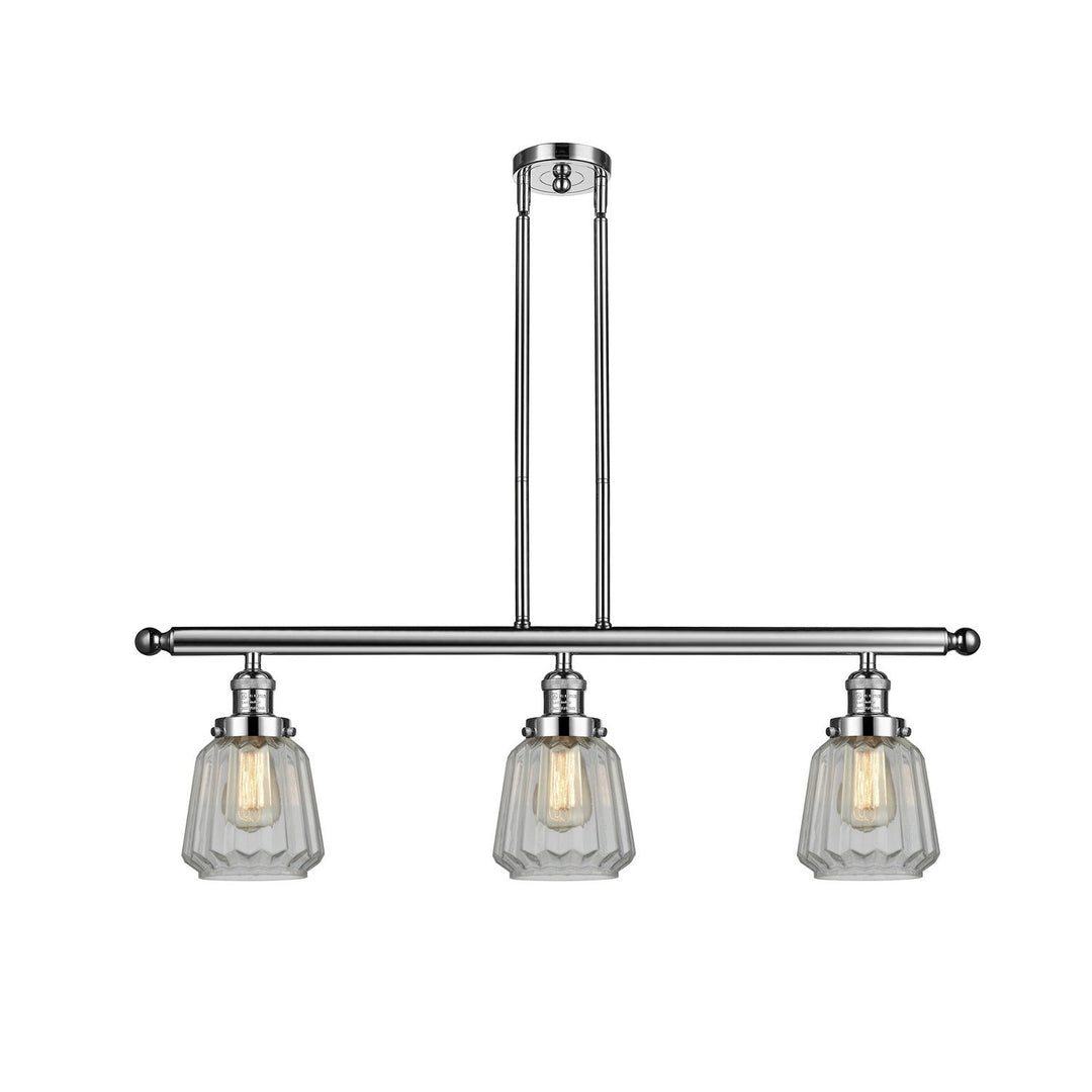 Innovations Franklin Restoration 213-PN-G142-LED Pendant Light - Polished Nickel
