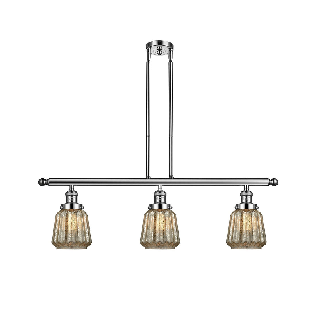 Innovations Franklin Restoration 213-PN-G146-LED Pendant Light - Polished Nickel