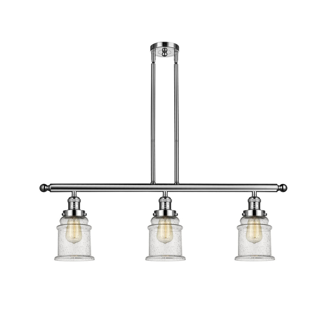 Innovations Franklin Restoration 213-PN-G184 Pendant Light - Polished Nickel