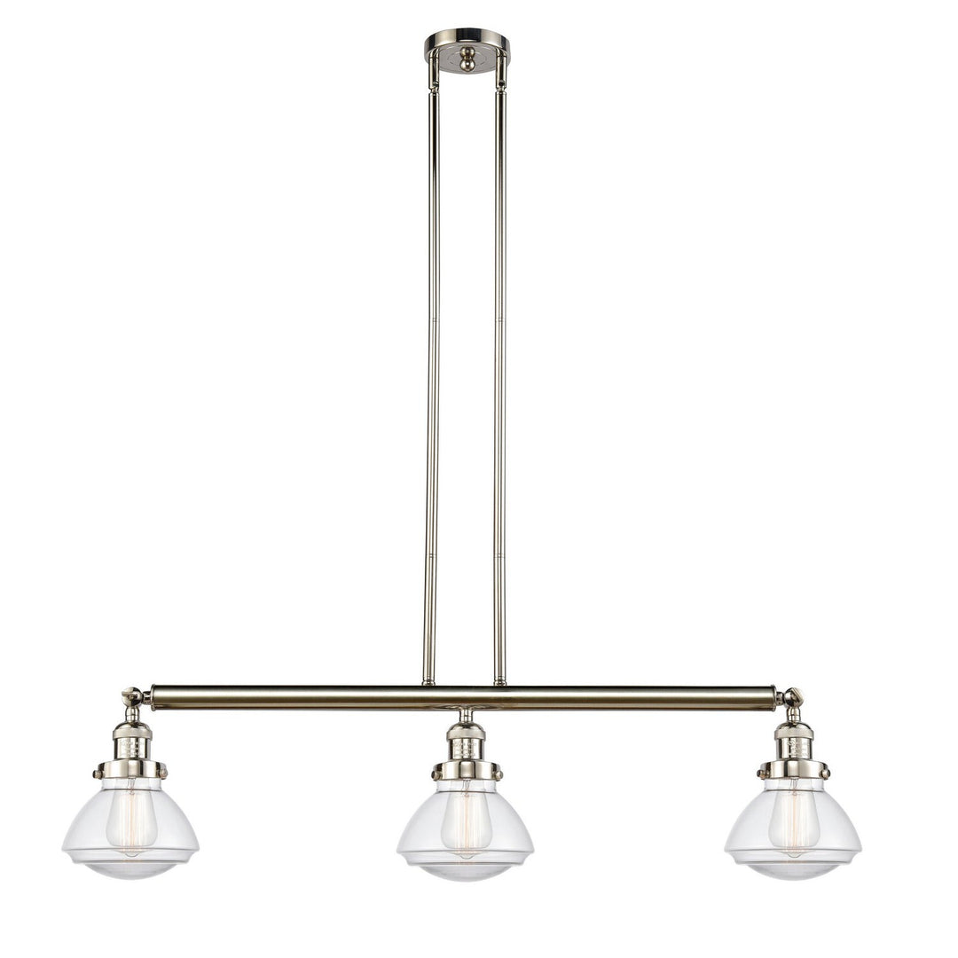 Innovations Franklin Restoration 213-PN-G322-LED Pendant Light - Polished Nickel